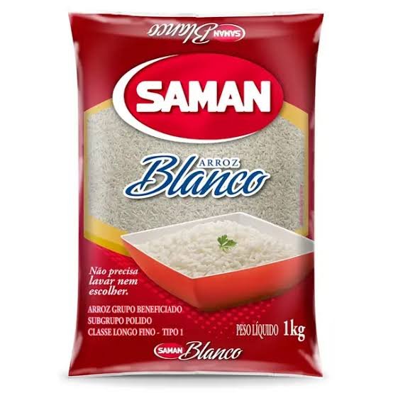 Arroz Branco Saman