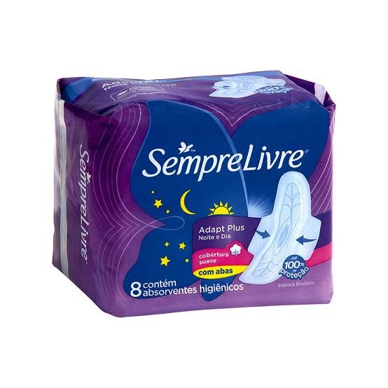 Absorvente Sempre Livre Noite e Dia