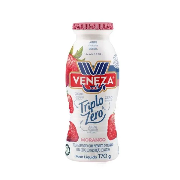 Iogurte YoBem Triplo Zero Morango 170g